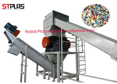 Halbautomatisches HDPE, das Maschine pp. PET Plastikbehälter-Abfallverwertungsanlageaufbereitet